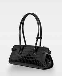 CECI shoulder shopper - Croco black