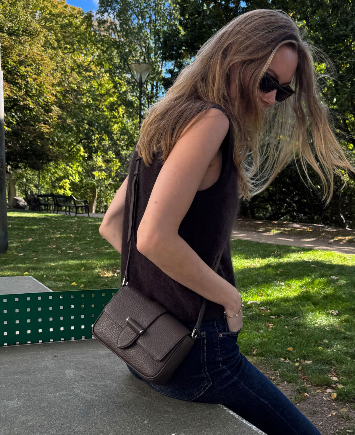 APRIL small crossbody bag - Mocha
