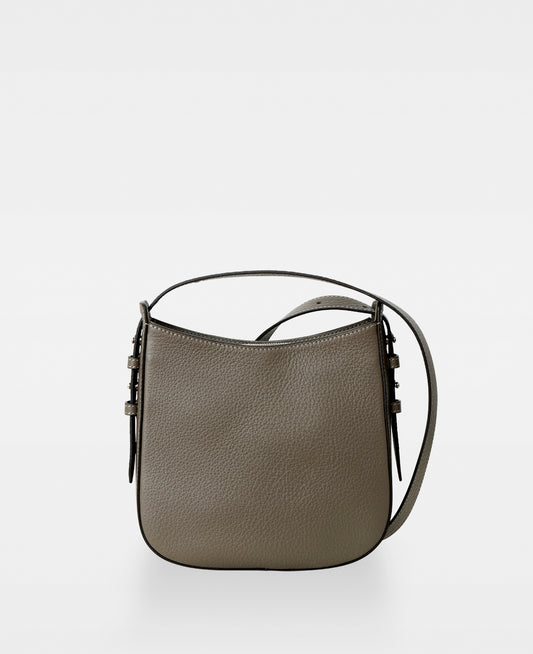 POPPY small hobo bag - Clay