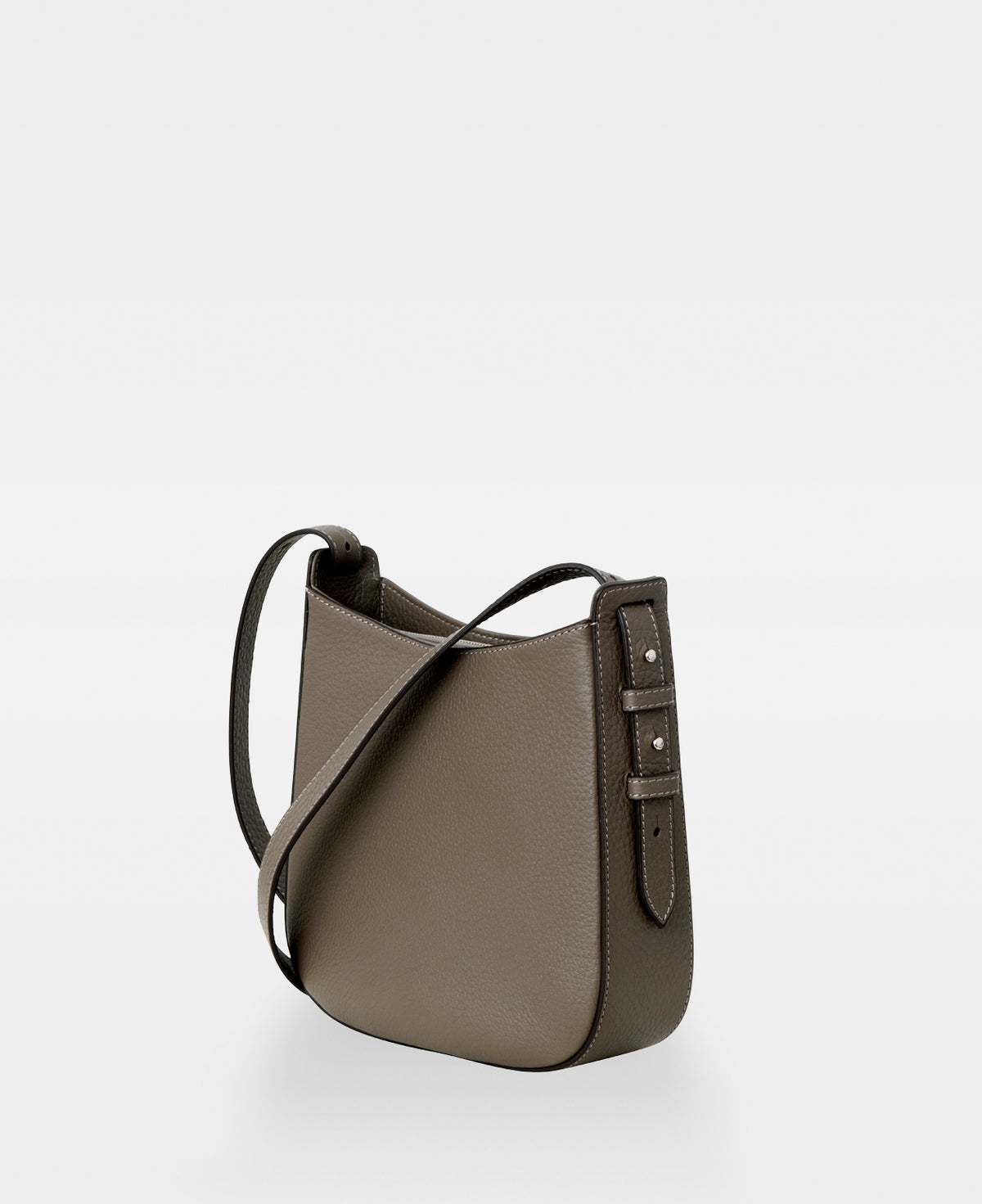 POPPY small hobo bag - Clay