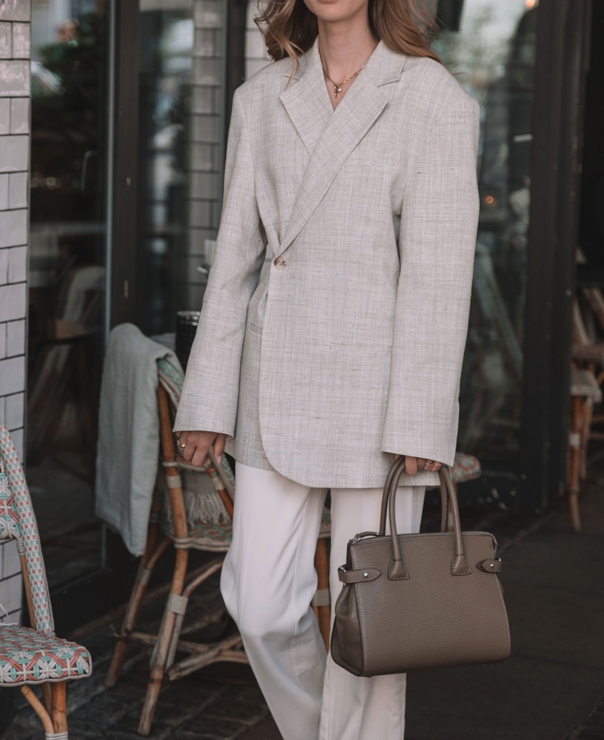 GRACE xsmall shopper - Clay