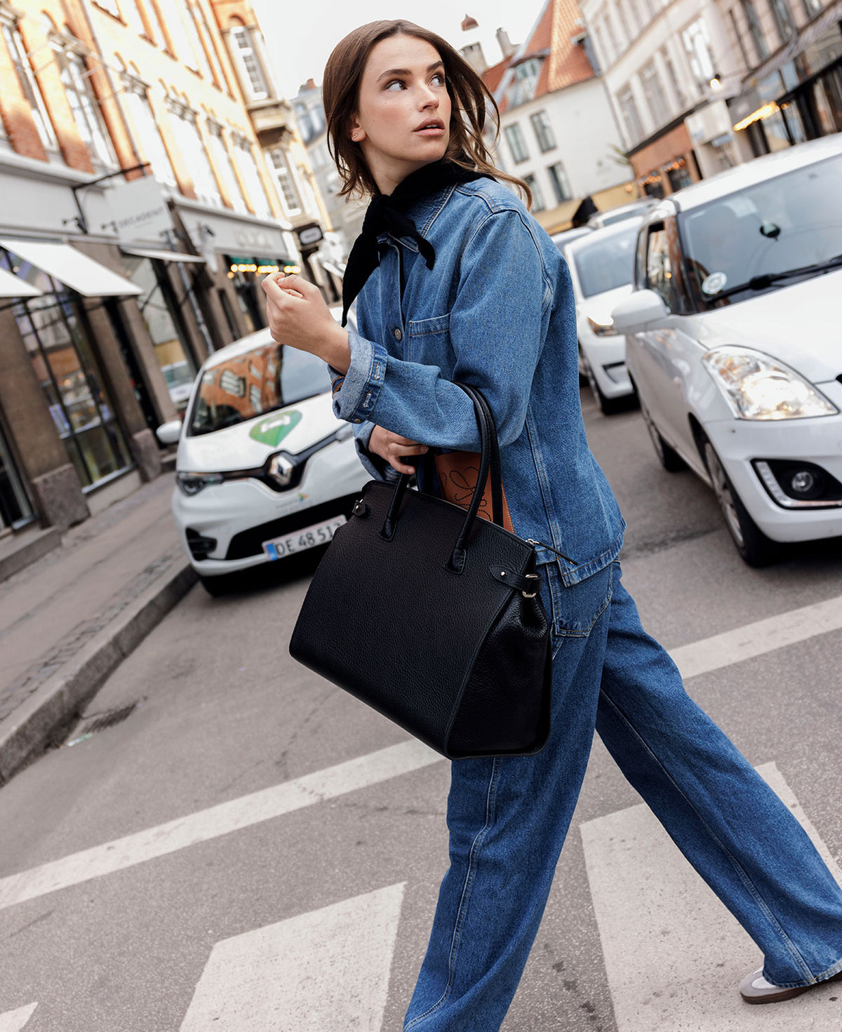 DECADENT COPENHAGEN MERYL big shopper Shoppere Black