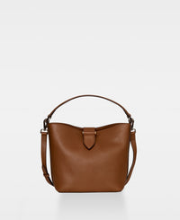 DECADENT COPENHAGEN LEXIE small bucket bag Håndtasker Cognac 