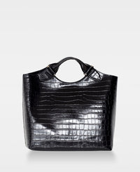 DECADENT COPENHAGEN STELLA big tote Totes Croco Black
